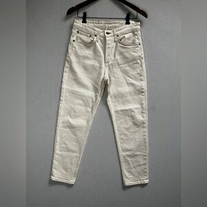 Rag & Bone Rosa Mid Rise Boyfriend button fly denim jeans Sz 26